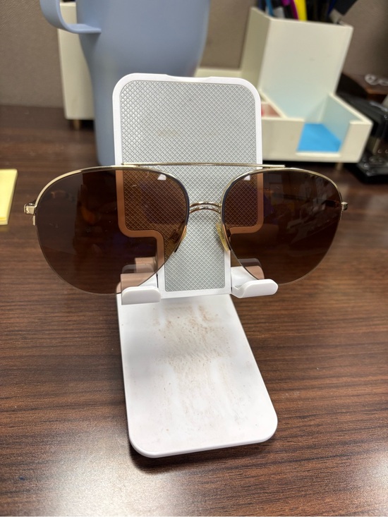 Burberry Accessories - Burberry BE3113 Classic Aviator Sunglasses - Brown Lenses, Gold Frame